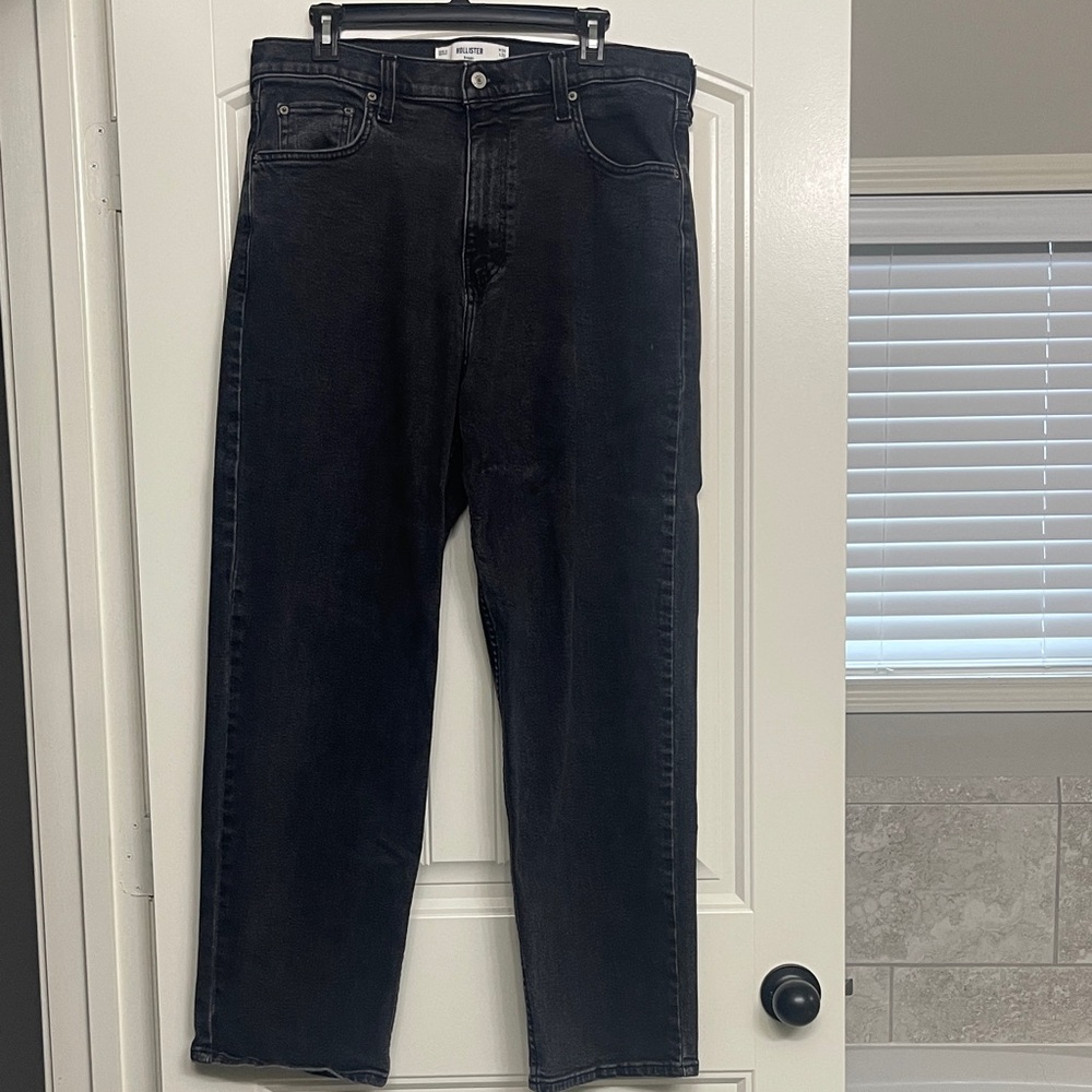 Hollister Men's Black Jeans